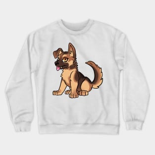 MATT THE MATT PUPPY STICKERS PLUS Crewneck Sweatshirt